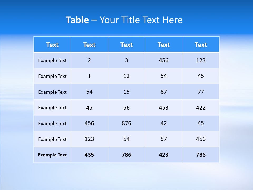 Gradient Perspective Texture PowerPoint Template