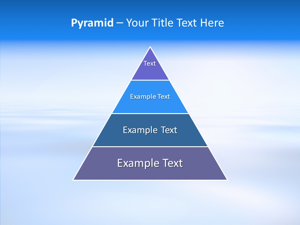 Gradient Perspective Texture PowerPoint Template