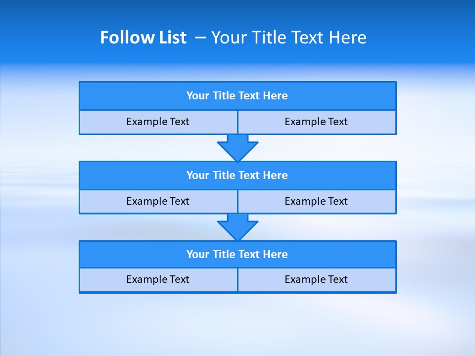 Gradient Perspective Texture PowerPoint Template