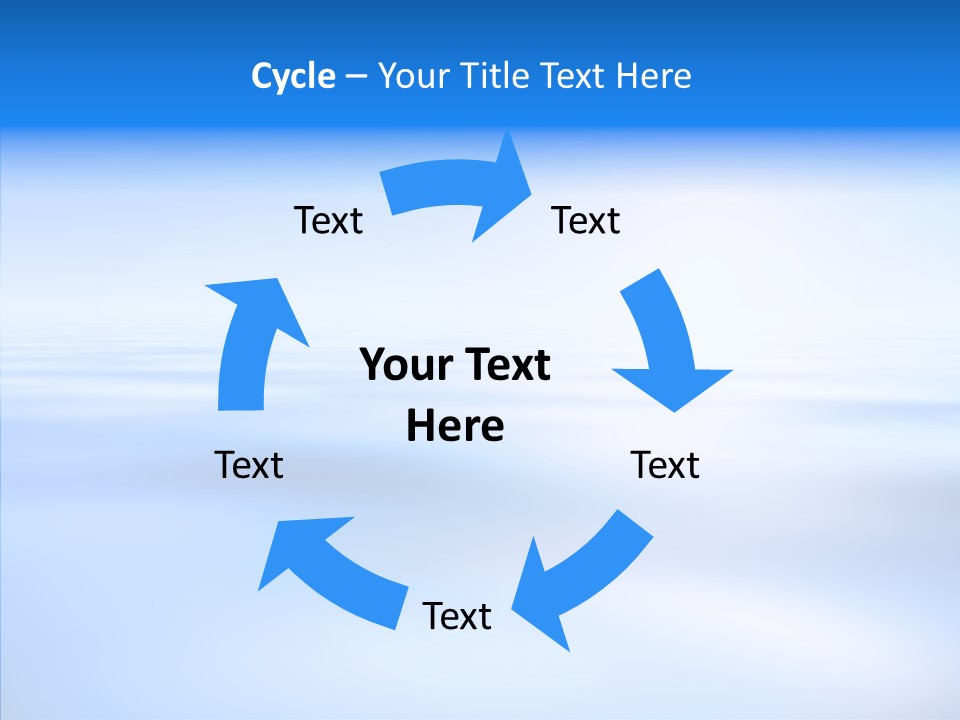 Gradient Perspective Texture PowerPoint Template