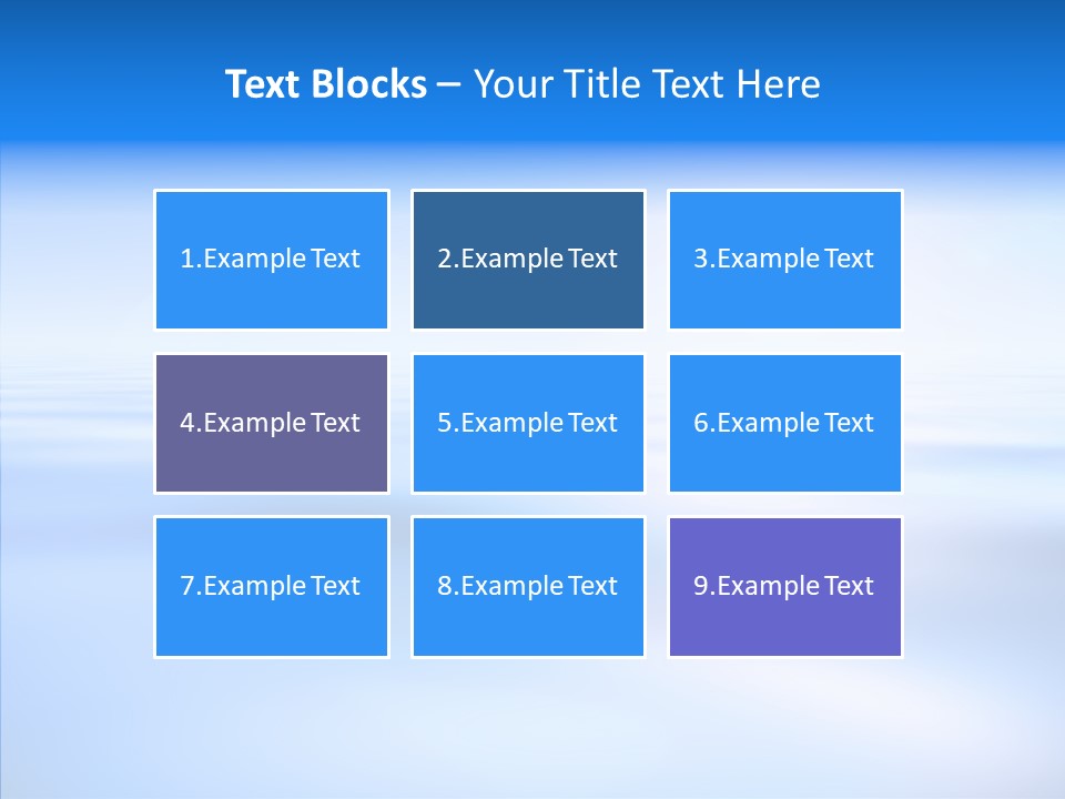 Gradient Perspective Texture PowerPoint Template