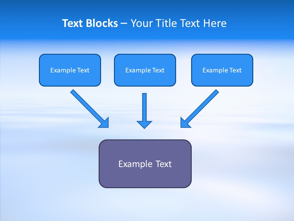 Gradient Perspective Texture PowerPoint Template