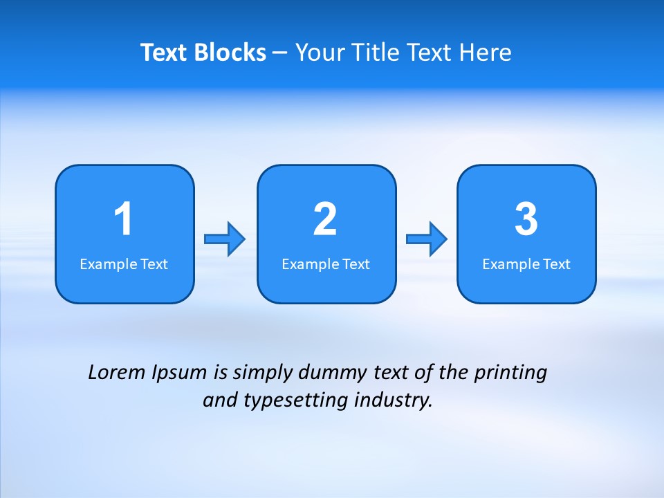 Gradient Perspective Texture PowerPoint Template