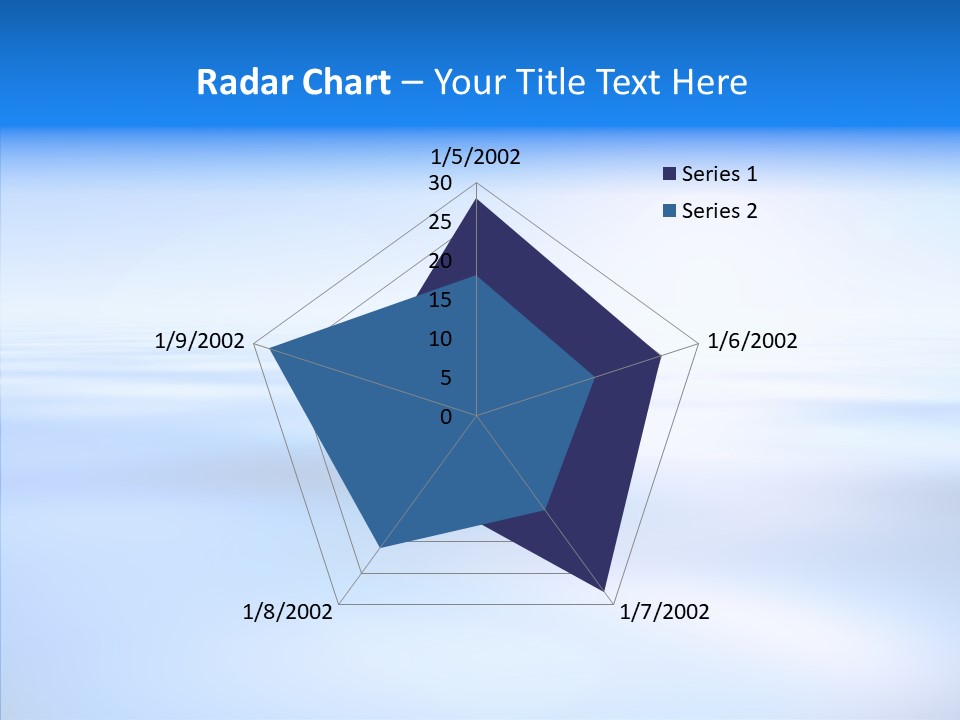 Gradient Perspective Texture PowerPoint Template