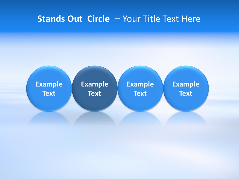 Gradient Perspective Texture PowerPoint Template