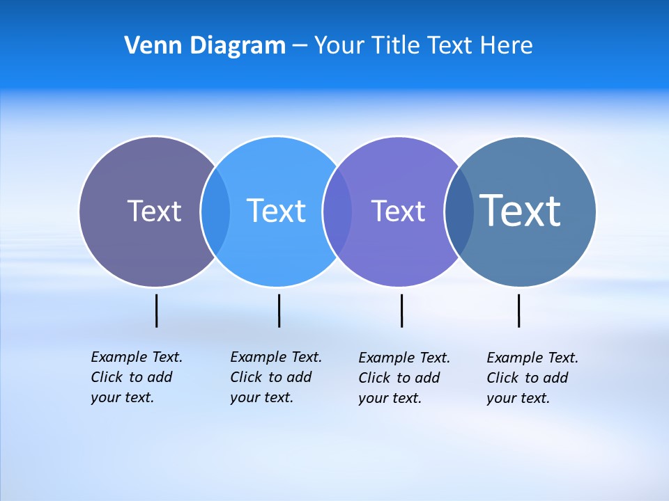 Gradient Perspective Texture PowerPoint Template