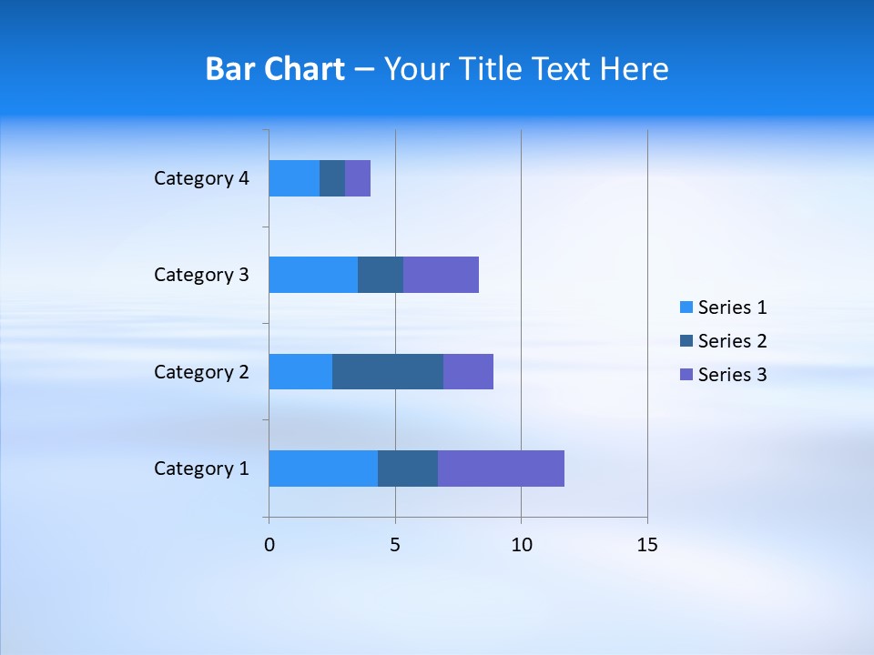 Gradient Perspective Texture PowerPoint Template