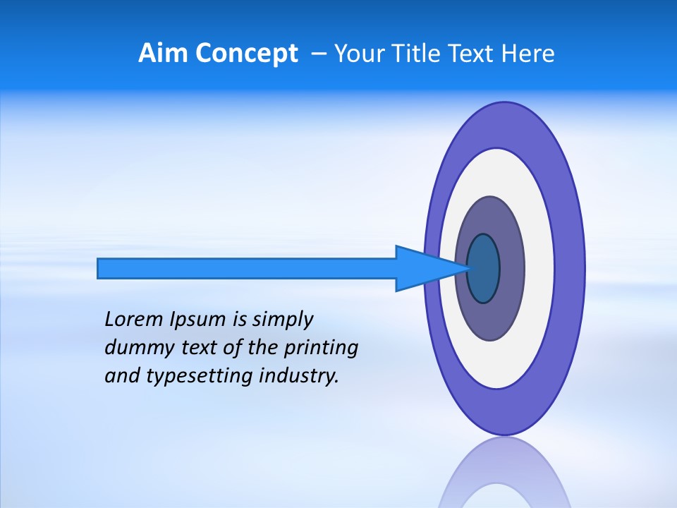 Gradient Perspective Texture PowerPoint Template