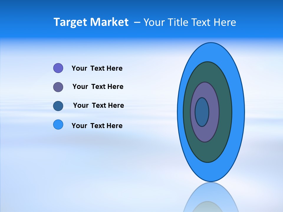 Gradient Perspective Texture PowerPoint Template