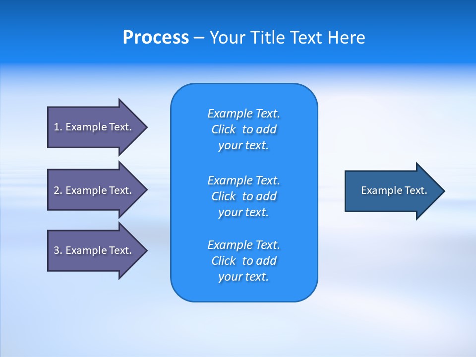 Gradient Perspective Texture PowerPoint Template