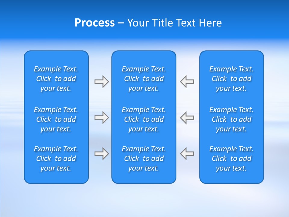 Gradient Perspective Texture PowerPoint Template
