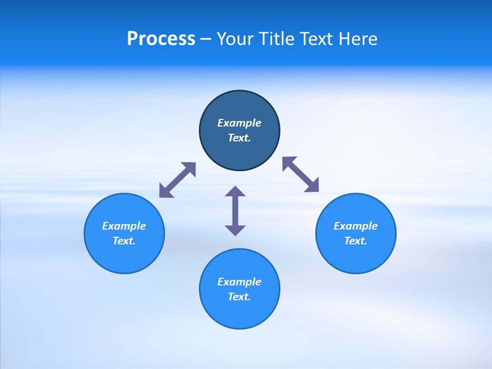 Gradient Perspective Texture PowerPoint Template
