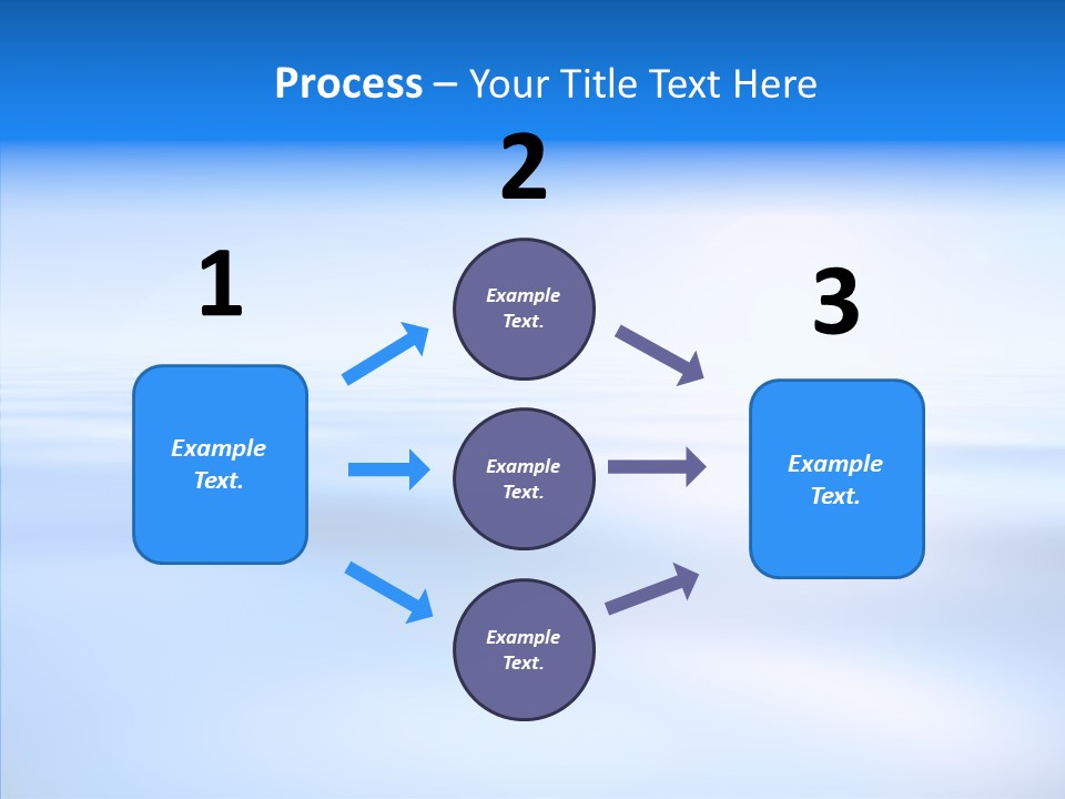 Gradient Perspective Texture PowerPoint Template
