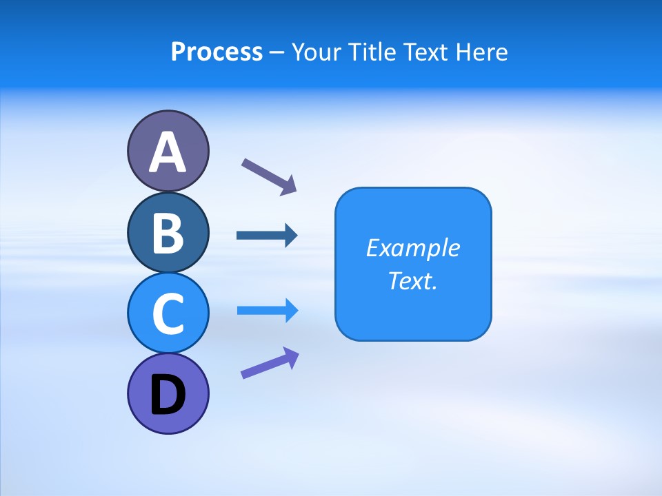 Gradient Perspective Texture PowerPoint Template