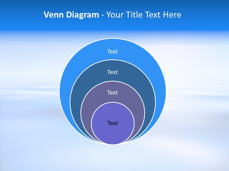Gradient Perspective Texture PowerPoint Template