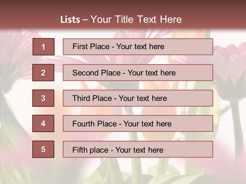Natural Green Beautiful PowerPoint Template