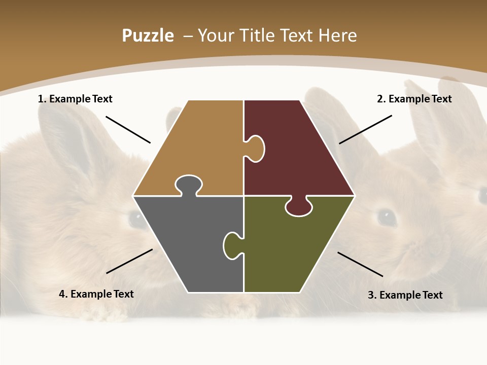 Pet Fur Ear PowerPoint Template