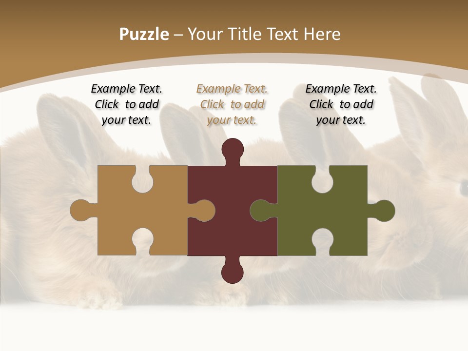 Pet Fur Ear PowerPoint Template