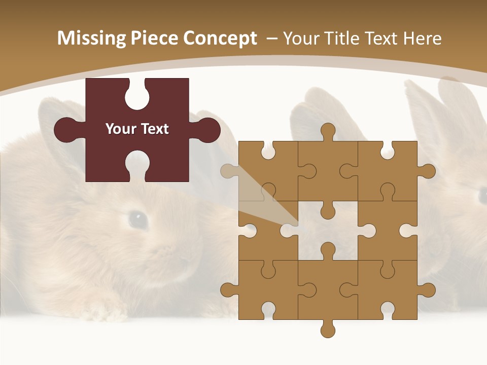 Pet Fur Ear PowerPoint Template