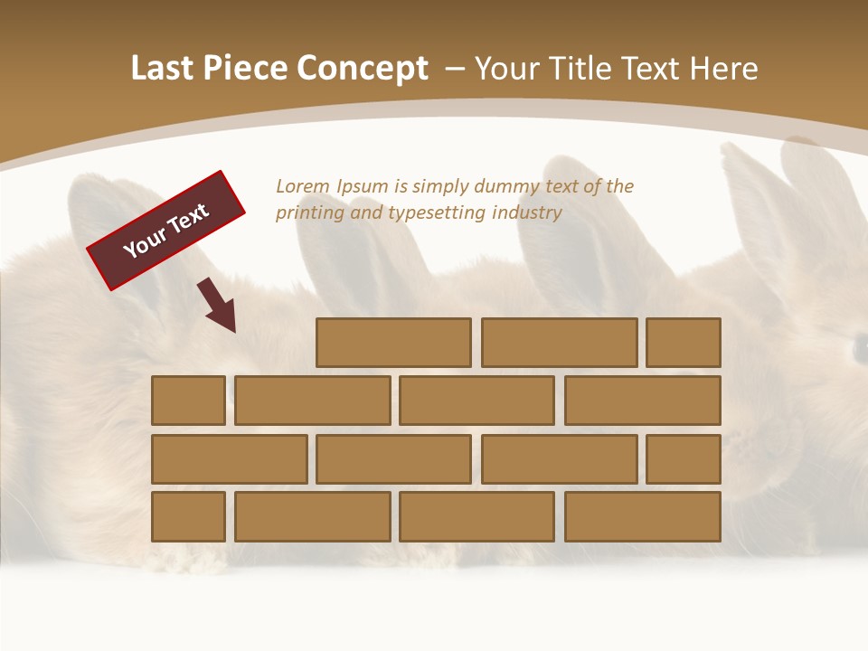 Pet Fur Ear PowerPoint Template