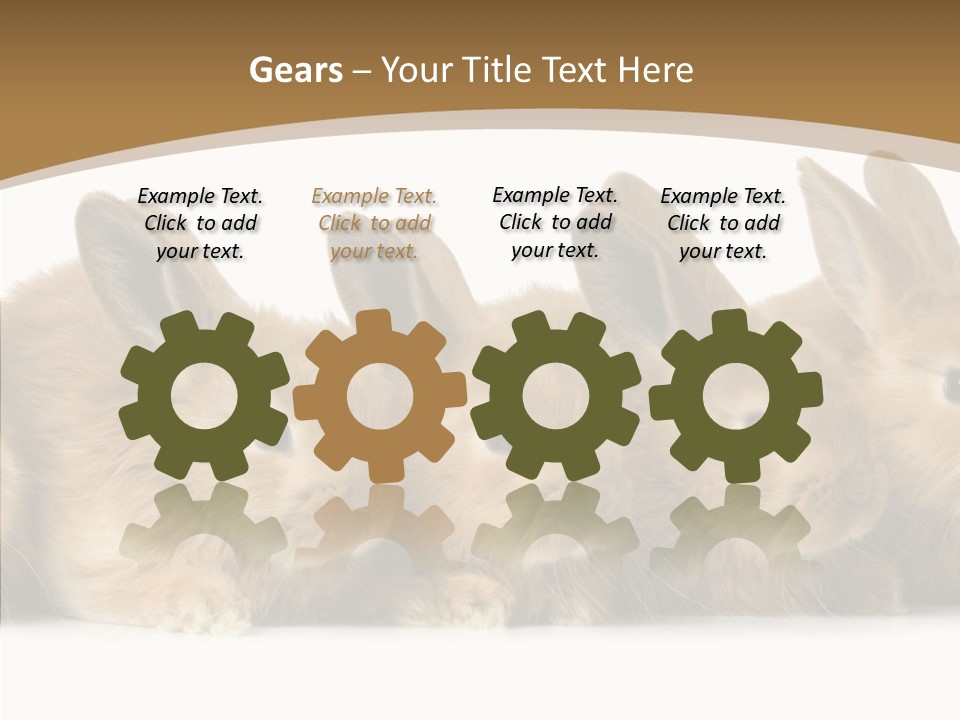 Pet Fur Ear PowerPoint Template