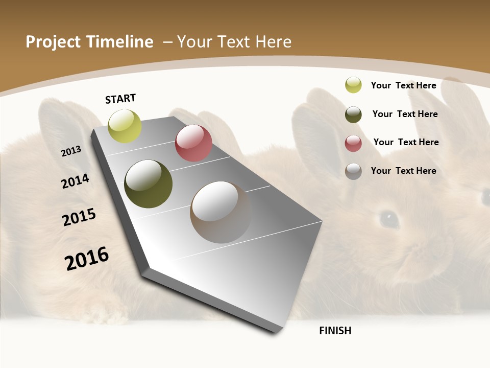 Pet Fur Ear PowerPoint Template