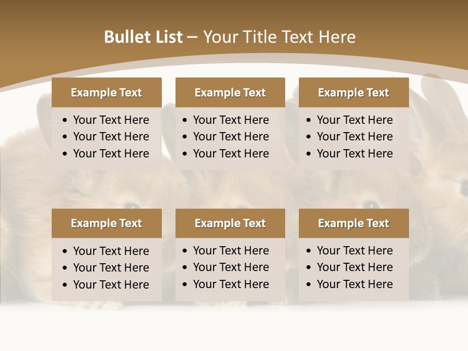 Pet Fur Ear PowerPoint Template