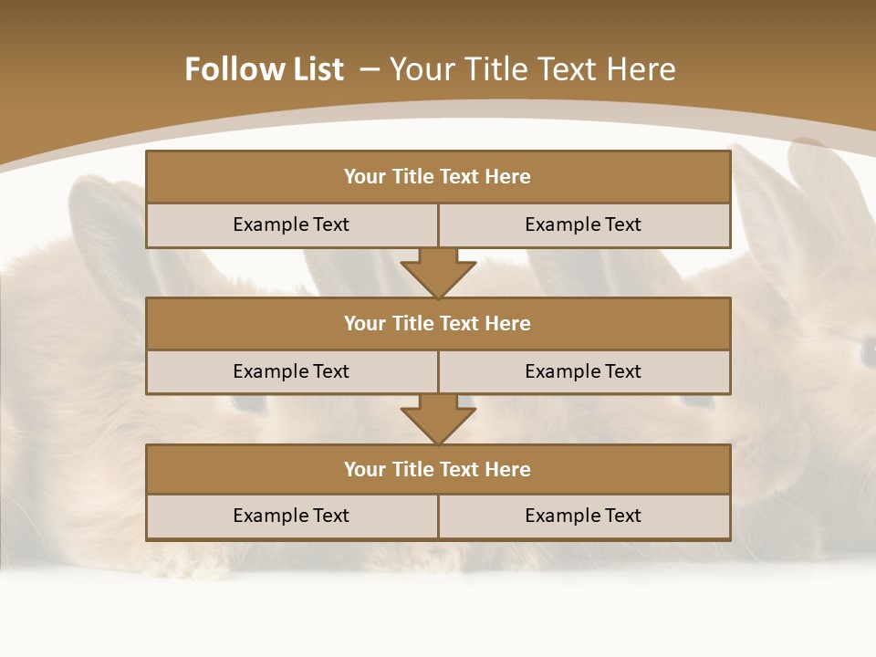 Pet Fur Ear PowerPoint Template