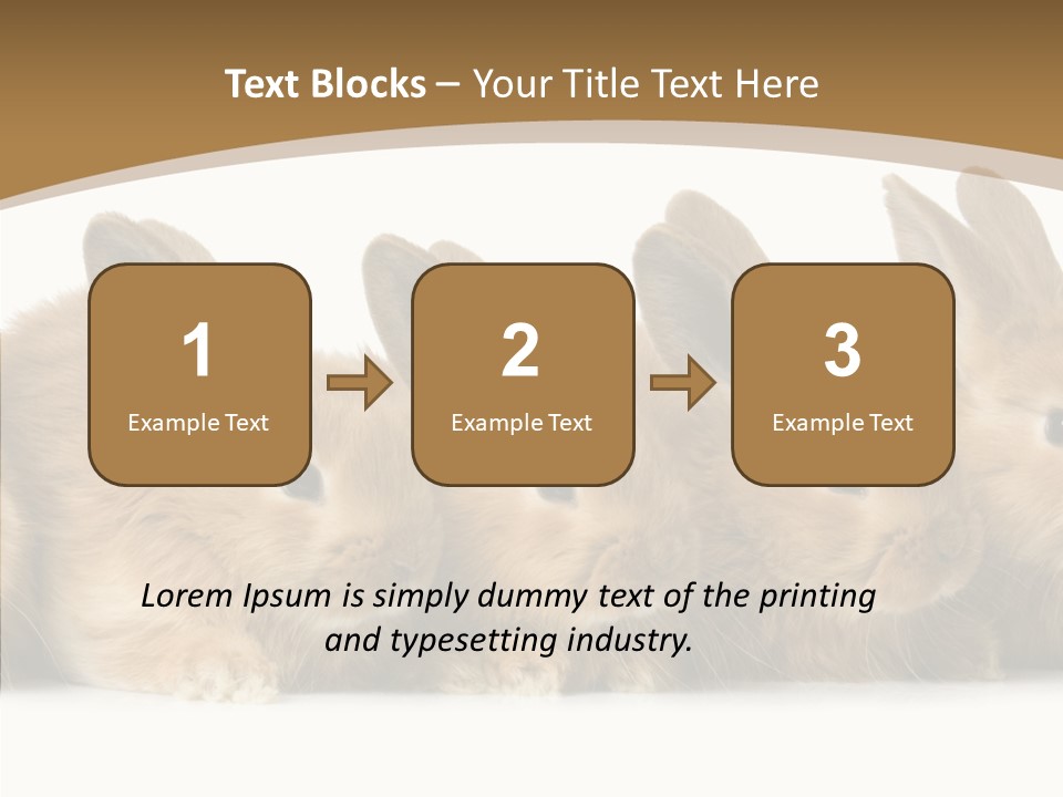 Pet Fur Ear PowerPoint Template