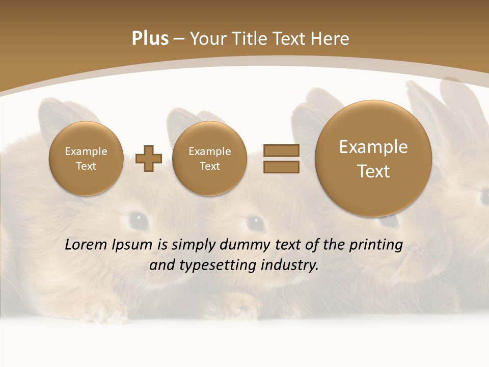 Pet Fur Ear PowerPoint Template