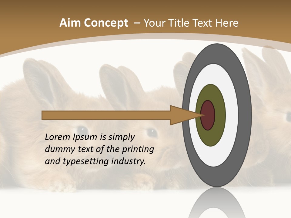 Pet Fur Ear PowerPoint Template