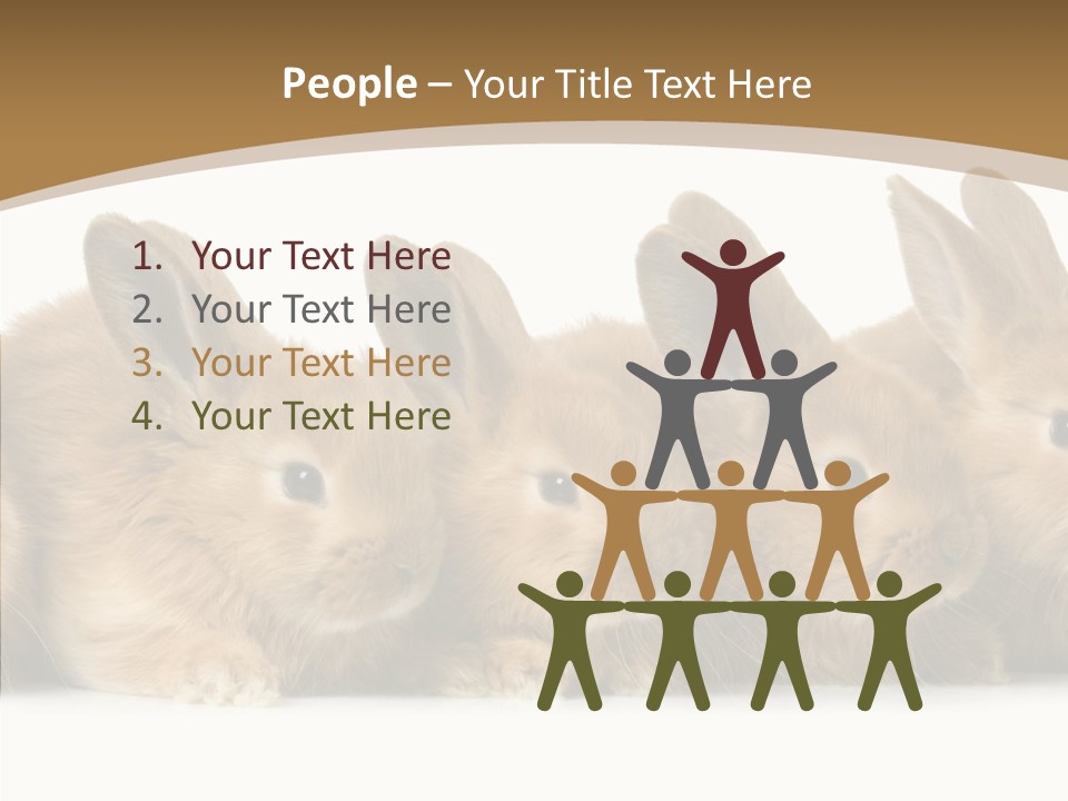 Pet Fur Ear PowerPoint Template