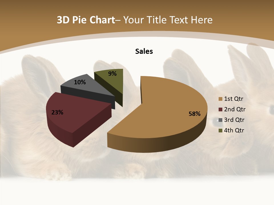 Pet Fur Ear PowerPoint Template