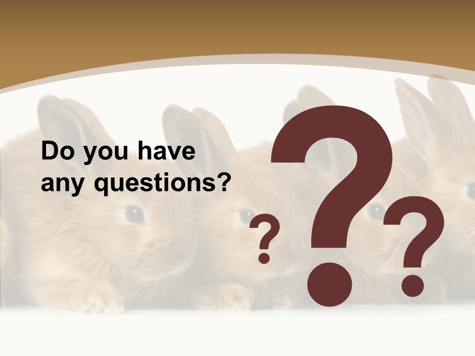 Pet Fur Ear PowerPoint Template