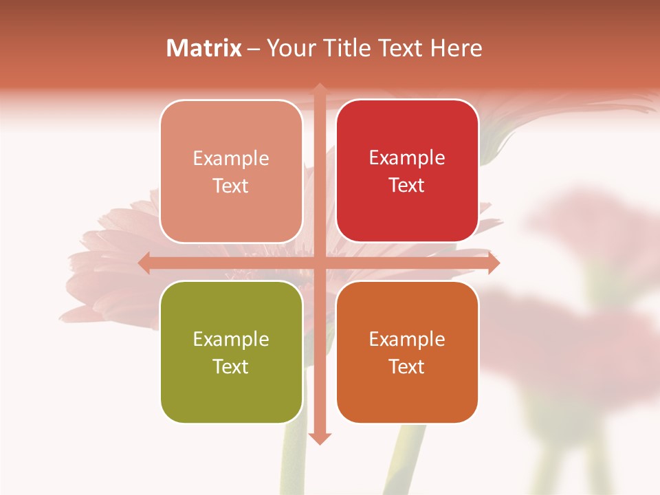 Garden Screensaver Grassland PowerPoint Template