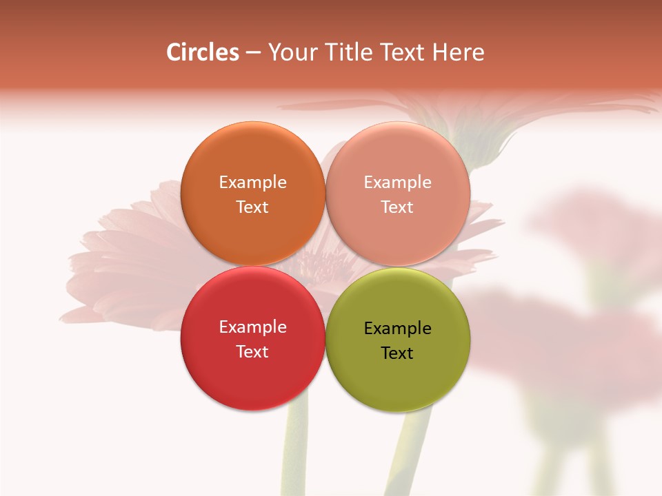 Garden Screensaver Grassland PowerPoint Template