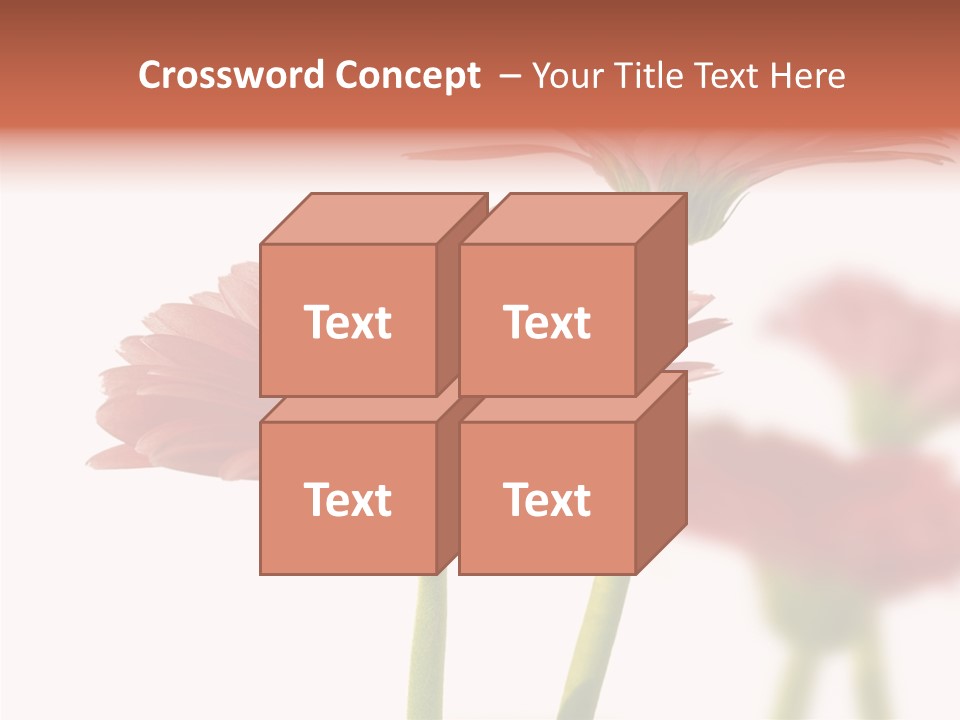 Garden Screensaver Grassland PowerPoint Template