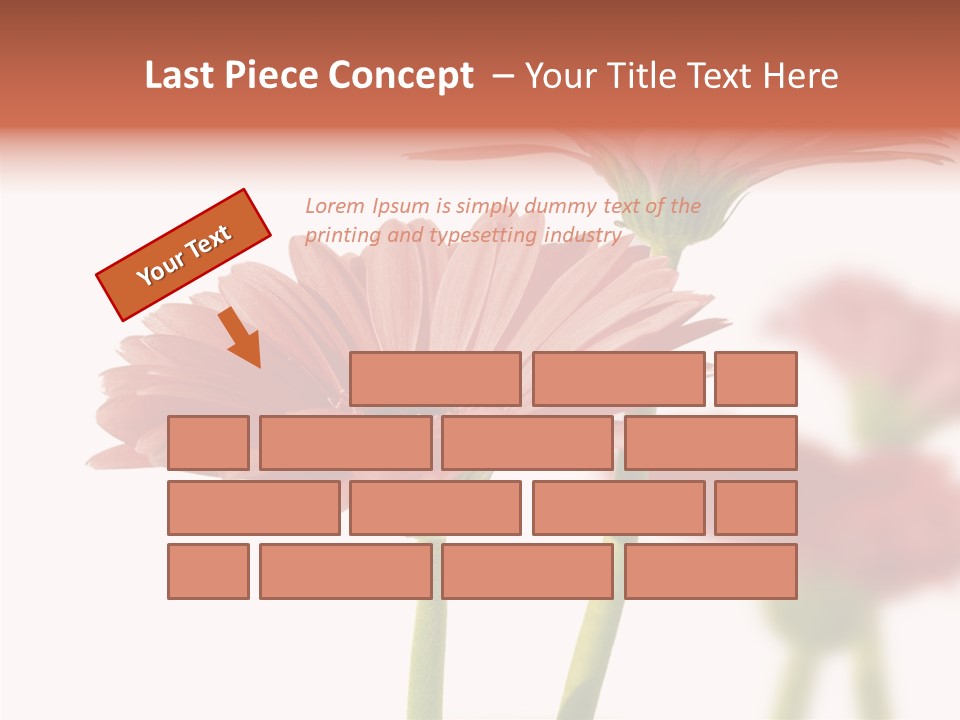 Garden Screensaver Grassland PowerPoint Template