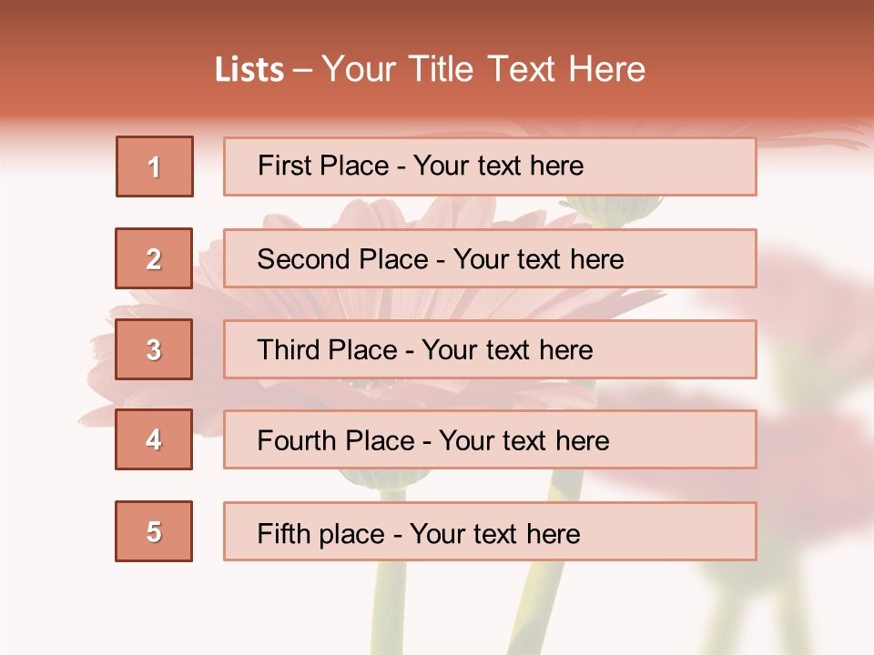 Garden Screensaver Grassland PowerPoint Template
