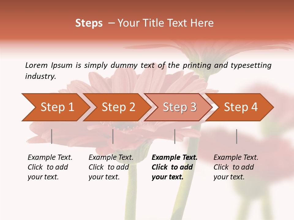 Garden Screensaver Grassland PowerPoint Template