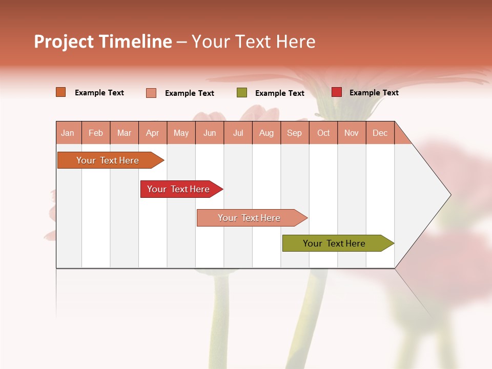 Garden Screensaver Grassland PowerPoint Template