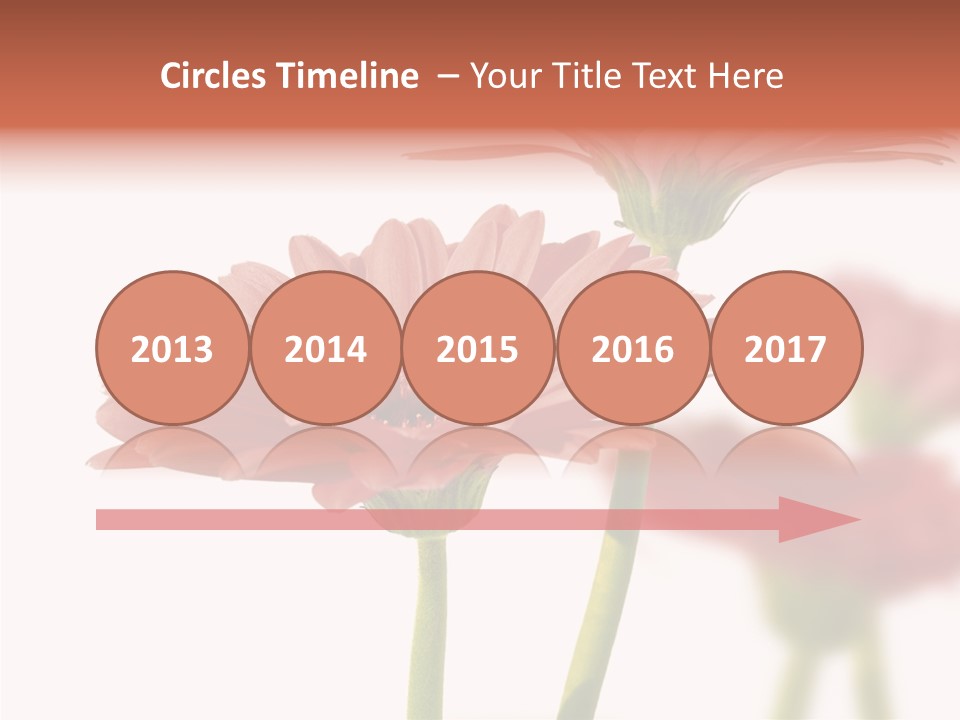 Garden Screensaver Grassland PowerPoint Template