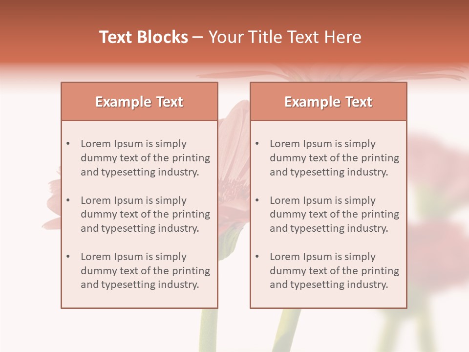 Garden Screensaver Grassland PowerPoint Template