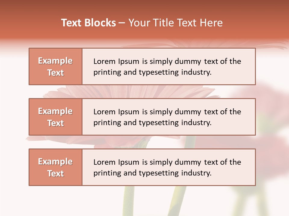 Garden Screensaver Grassland PowerPoint Template