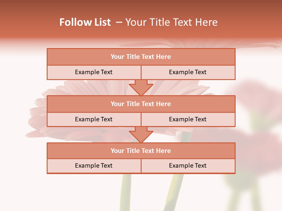 Garden Screensaver Grassland PowerPoint Template