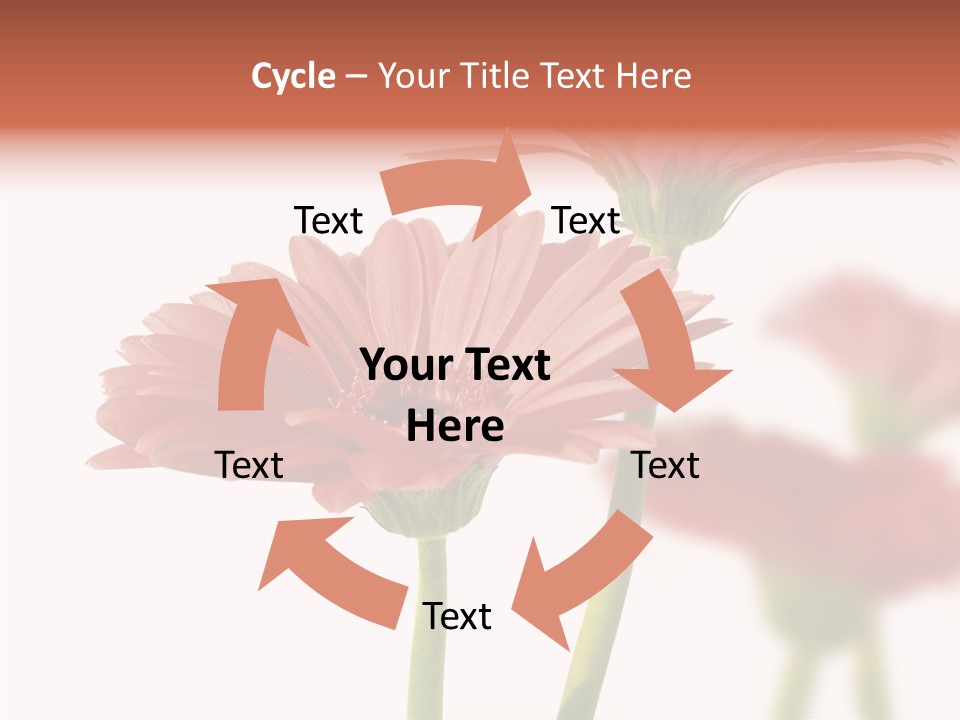 Garden Screensaver Grassland PowerPoint Template