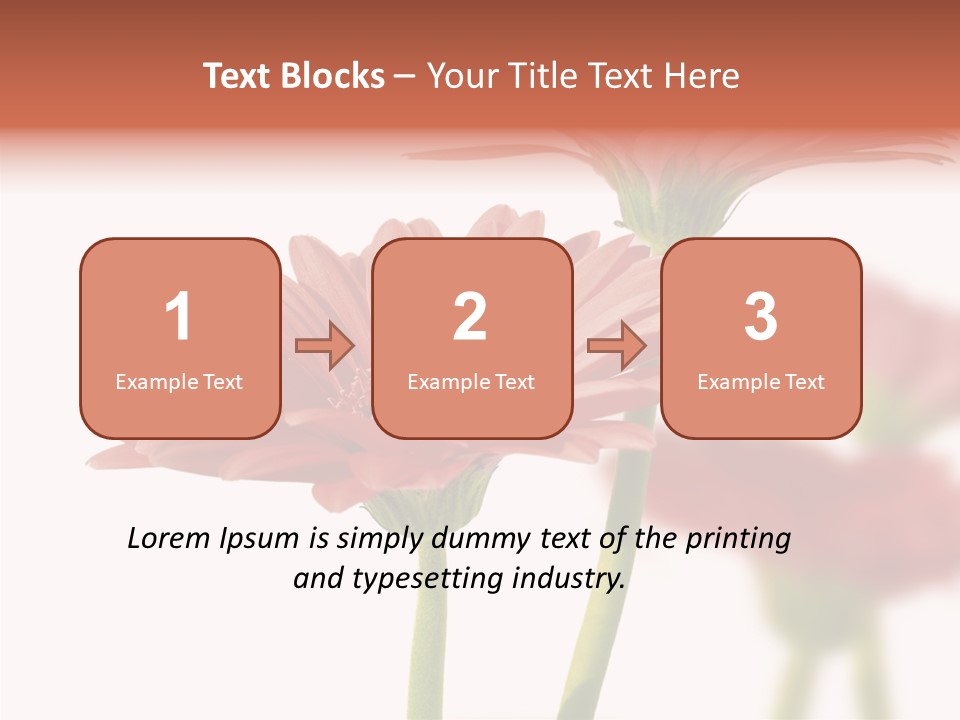 Garden Screensaver Grassland PowerPoint Template