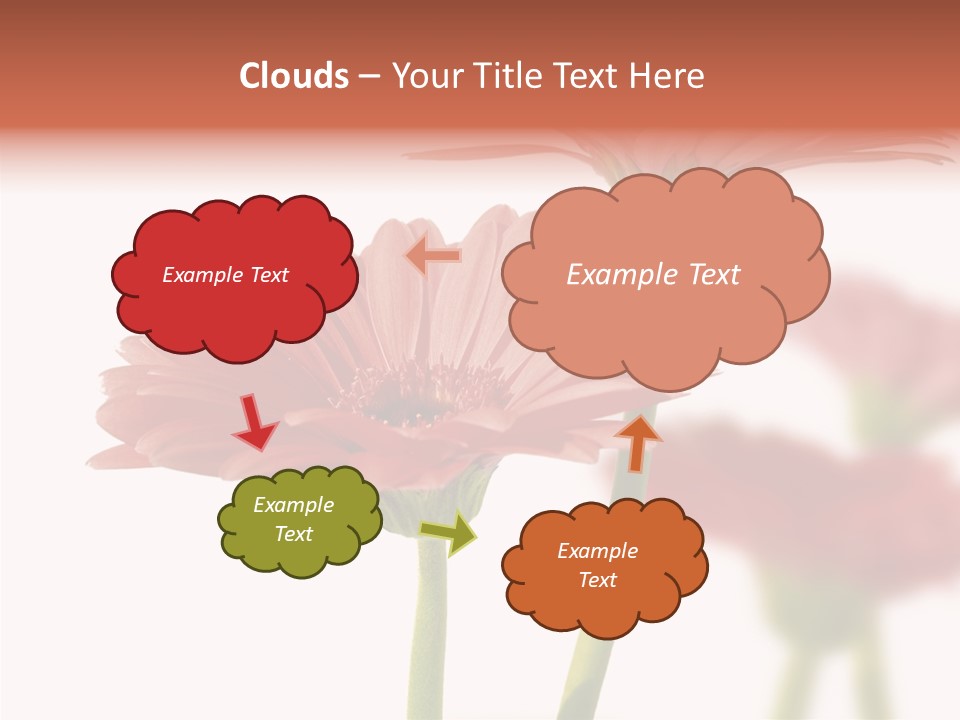Garden Screensaver Grassland PowerPoint Template
