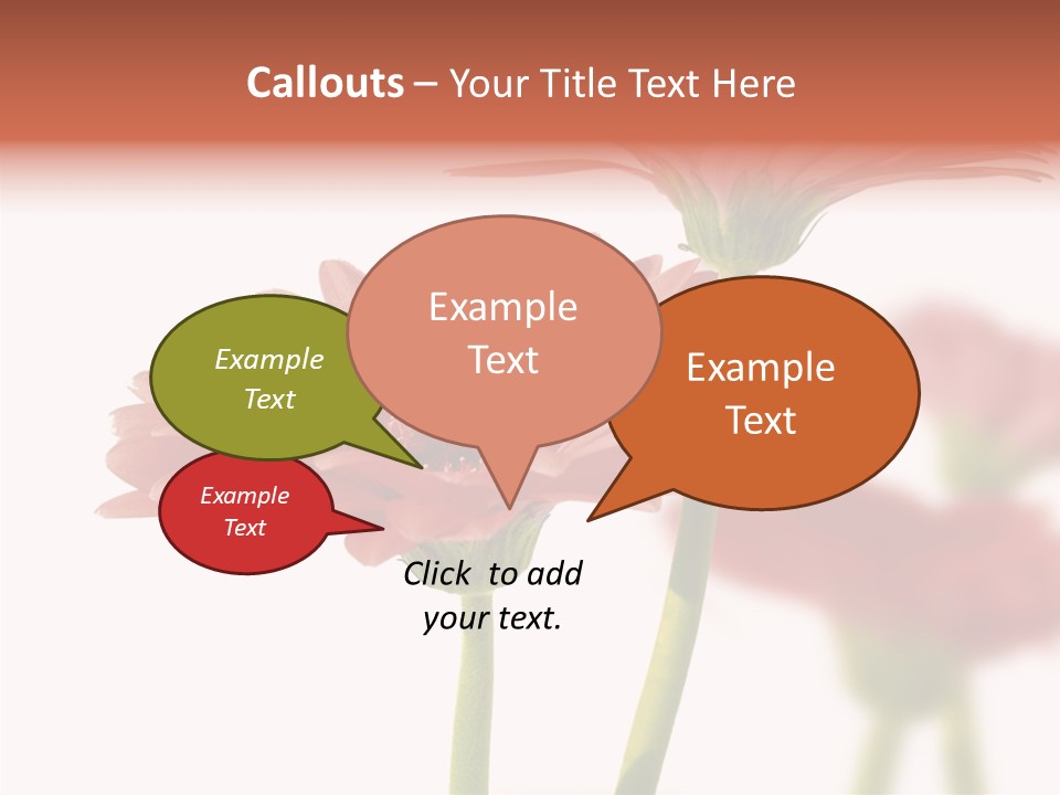 Garden Screensaver Grassland PowerPoint Template
