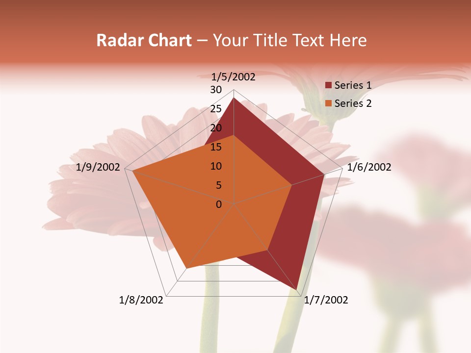 Garden Screensaver Grassland PowerPoint Template